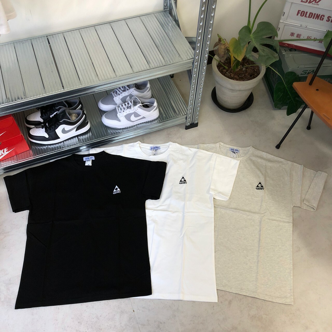 GERRY刺繡Logo短Tee 32-9126G-XJ