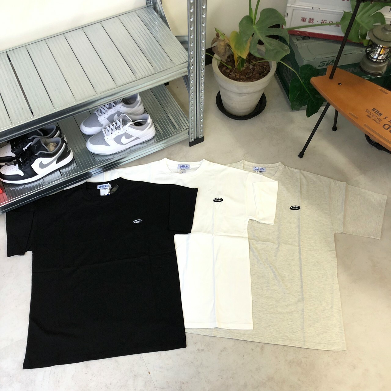 GERRY刺繡Logo短Tee 32-9127G-XJ