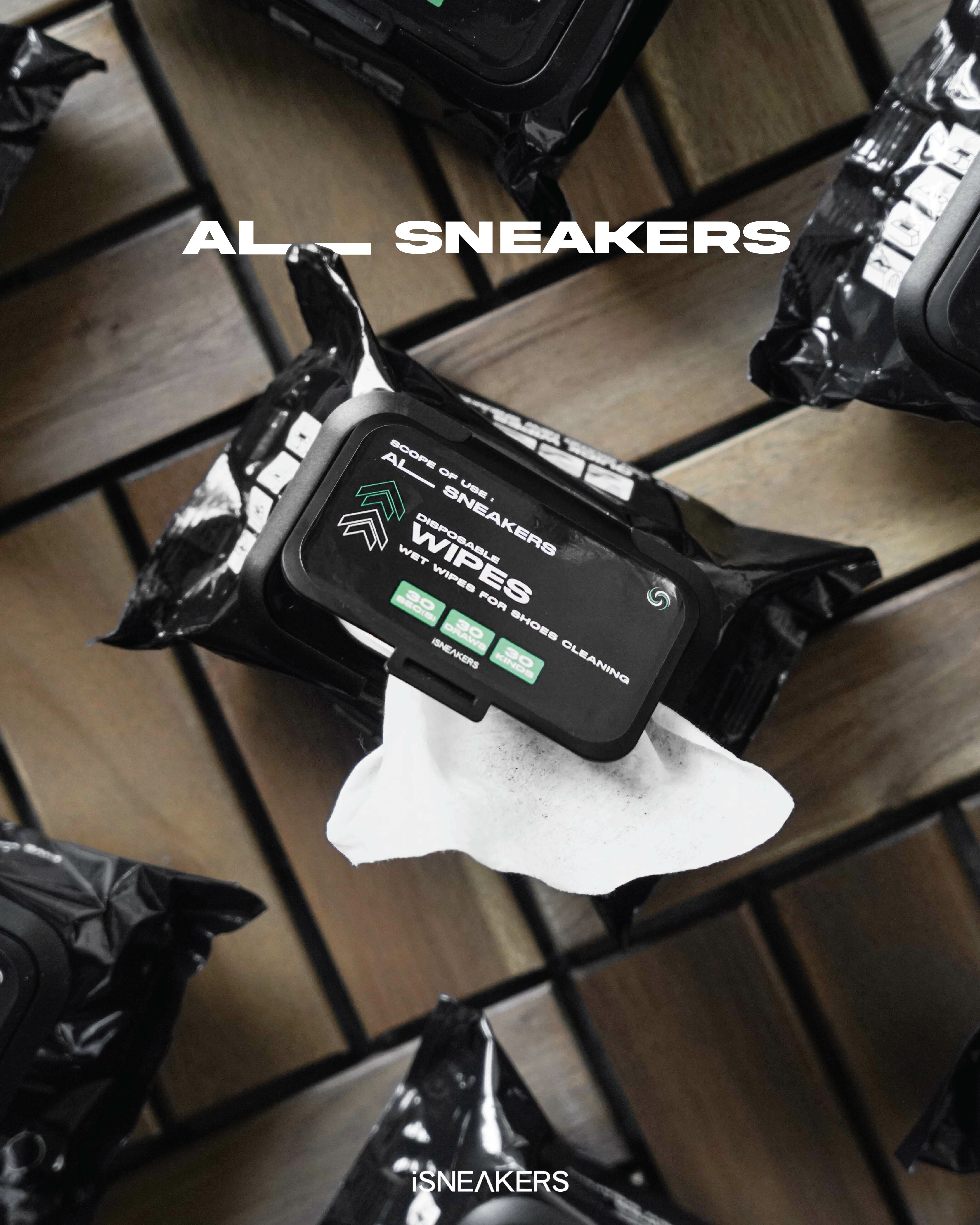 iSNEAKERS | 擦鞋紙巾30抽 全台首賣