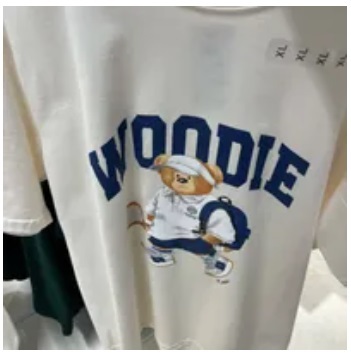 [S] SPAO WOODY GRAPHIC SHORT SLEEVE T-SHIRT,CREAM, SPRPD37C02-07 (SSP15)