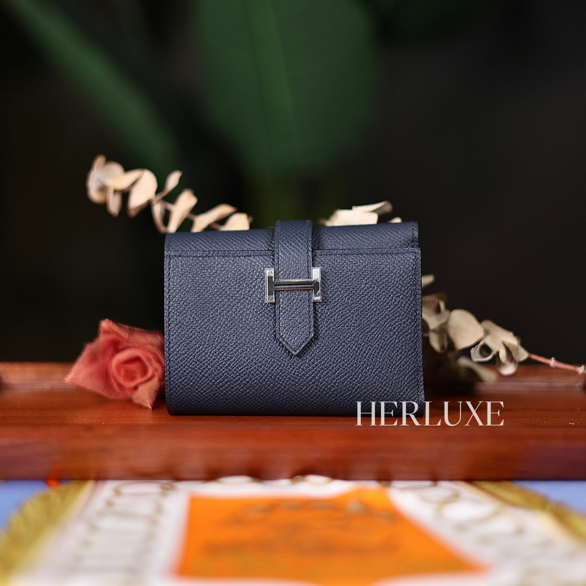 Bearn combine wallet 76 bleu indigo ck epsom