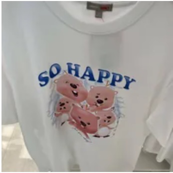 [S] SPAO LUFFY I'M BACK SHORT SLEEVE T-SHIRT,WHITE, SPRLD37U02-00 (SSP24)