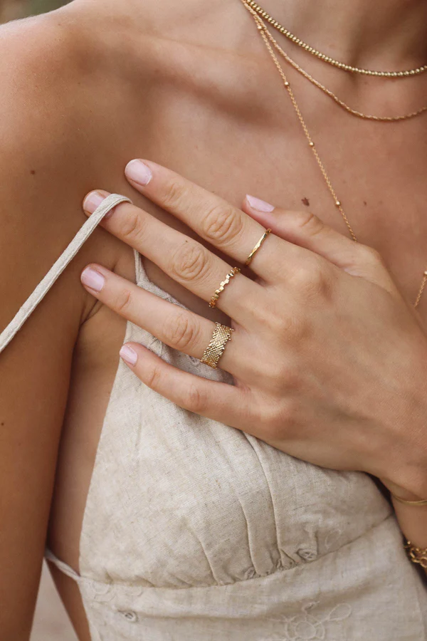 Waekura Ring Raphia - M (W370)