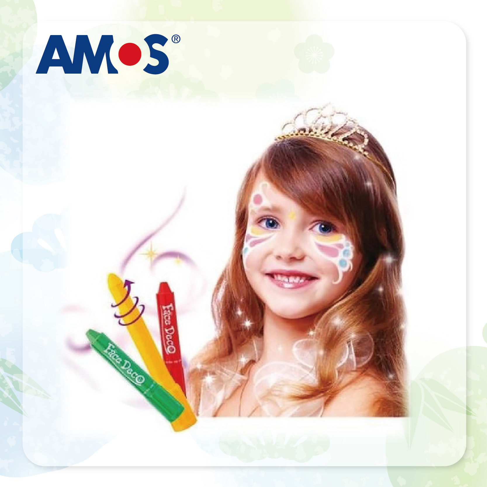 AMOS 繽紛面彩 (6色膠盒裝)