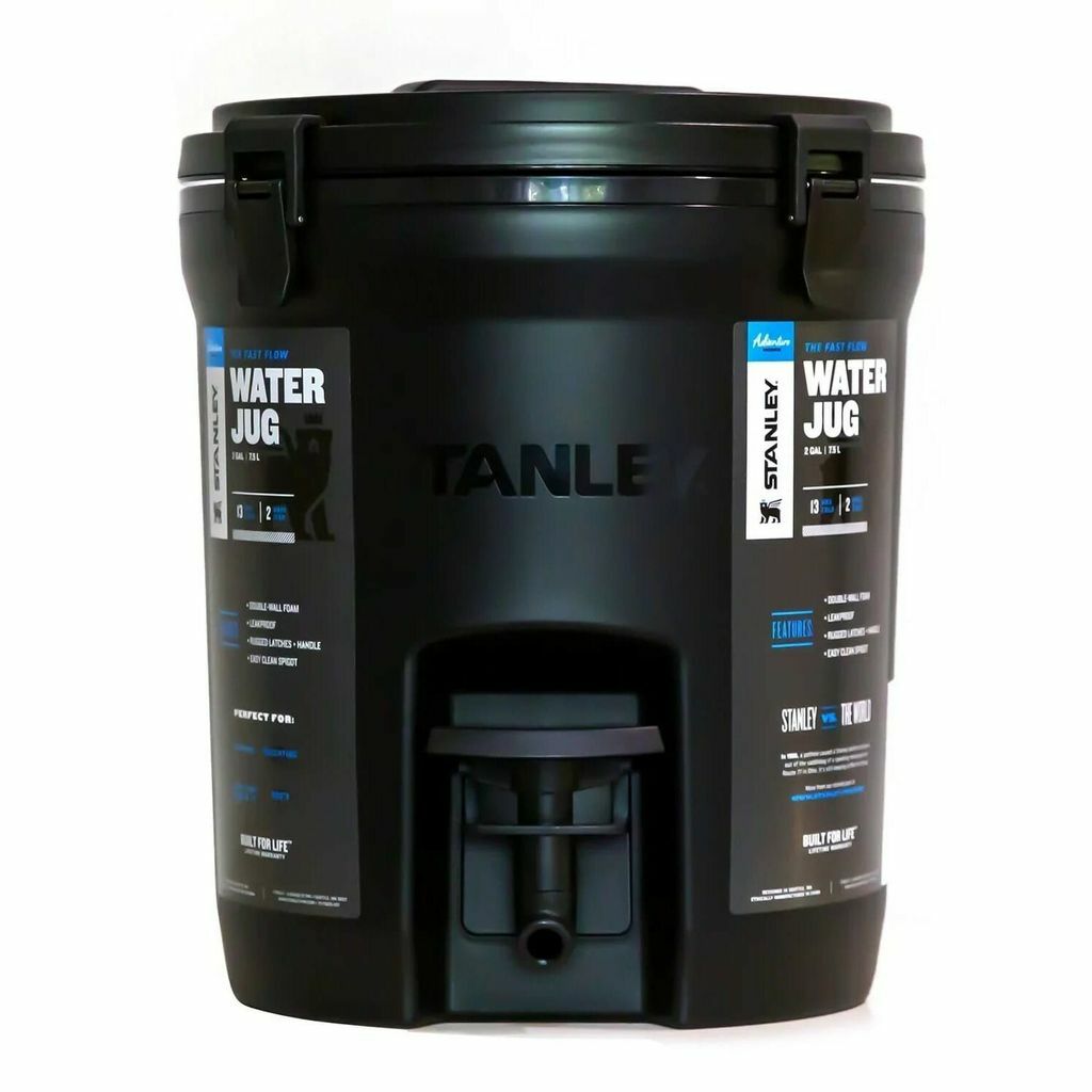 STANLEY｜STANLEY 冒險系列 Water Jug 保溫冷飲桶 7.5L ​ 消光黑