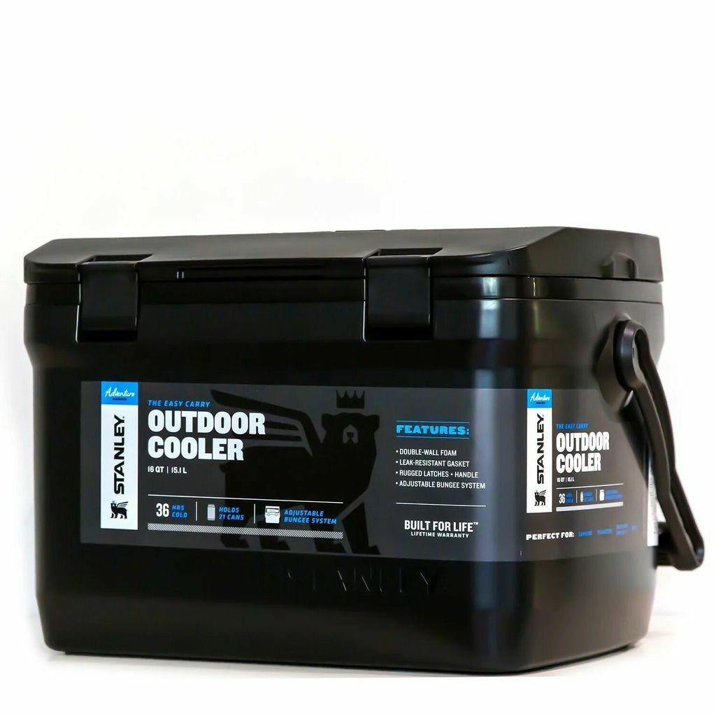 STANLEY｜冒險系列 Coolers戶外冰桶 15.1L  消光黑