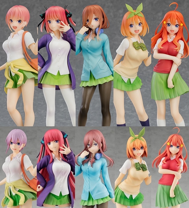 現貨] 劇場版五等分的花嫁POP UP PARADE 全套SET