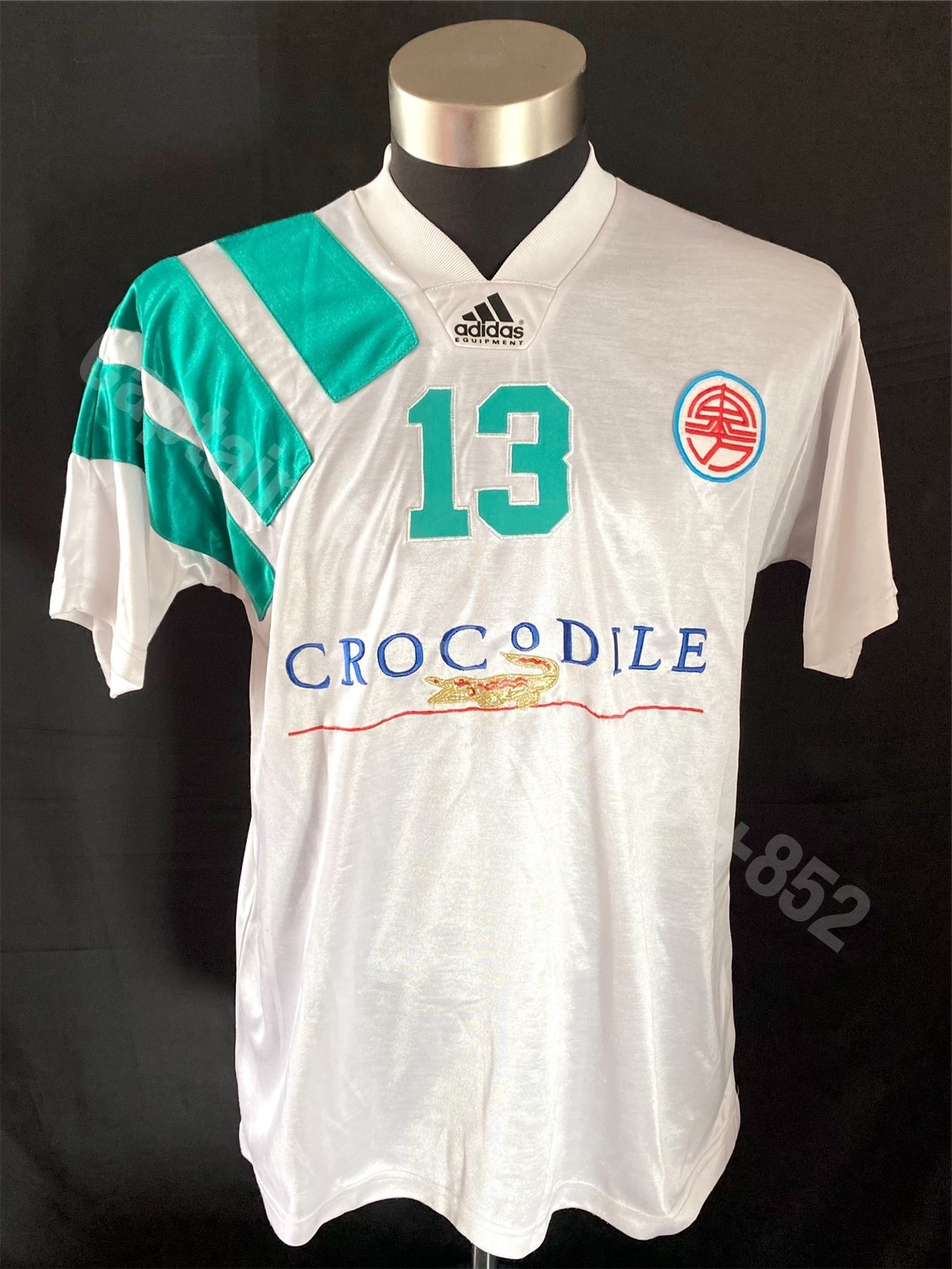Eastern Football Team 1992-1994 Adidas Away match shirt #13 W M LEE