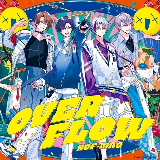 「彩虹社現貨」ROF-MAO 1st Ablum『Overflow』(初回限定盤)