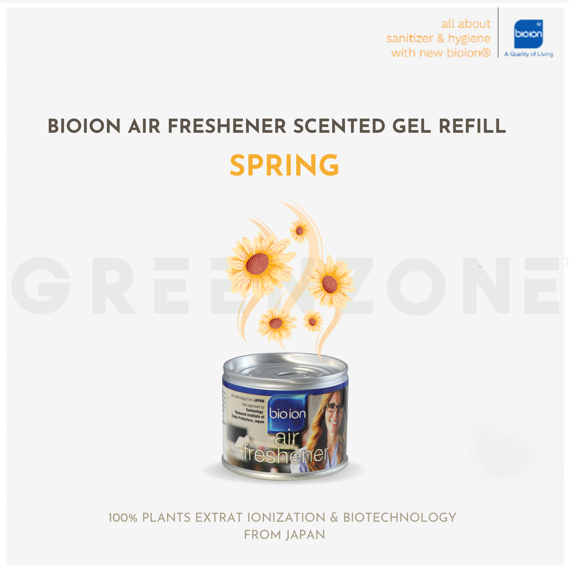 GZ LIVE BIOION FRESHENER REFILL COMBO