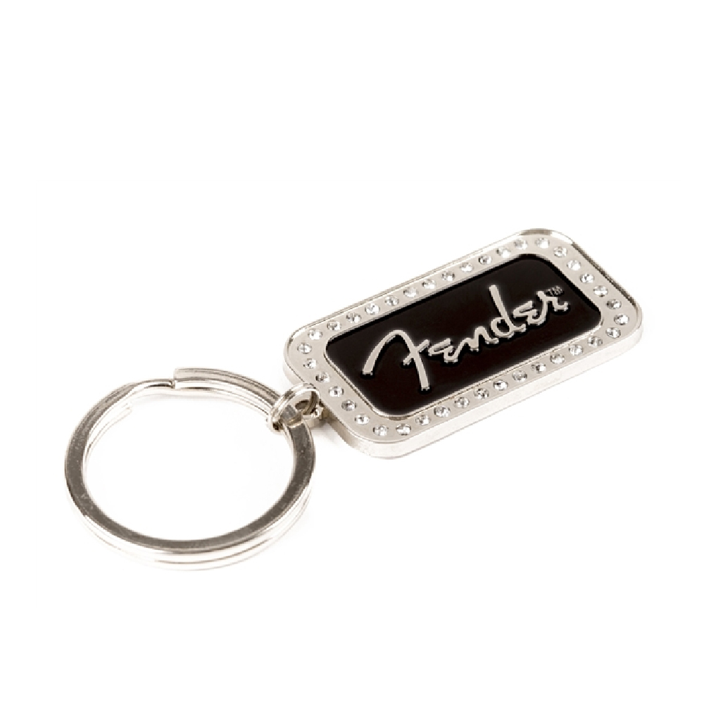 Fender Fender / Fender Logo & Rhinestone Keychain 鑰匙圈 第 3 張圖片｜三峽配件 / 週邊