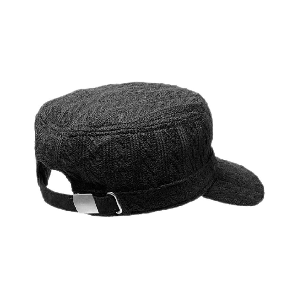Fender Fender／ MILITARY SWEATERKNIT HAT-黑 帽子 第 2 張圖片｜三峽配件 / 週邊
