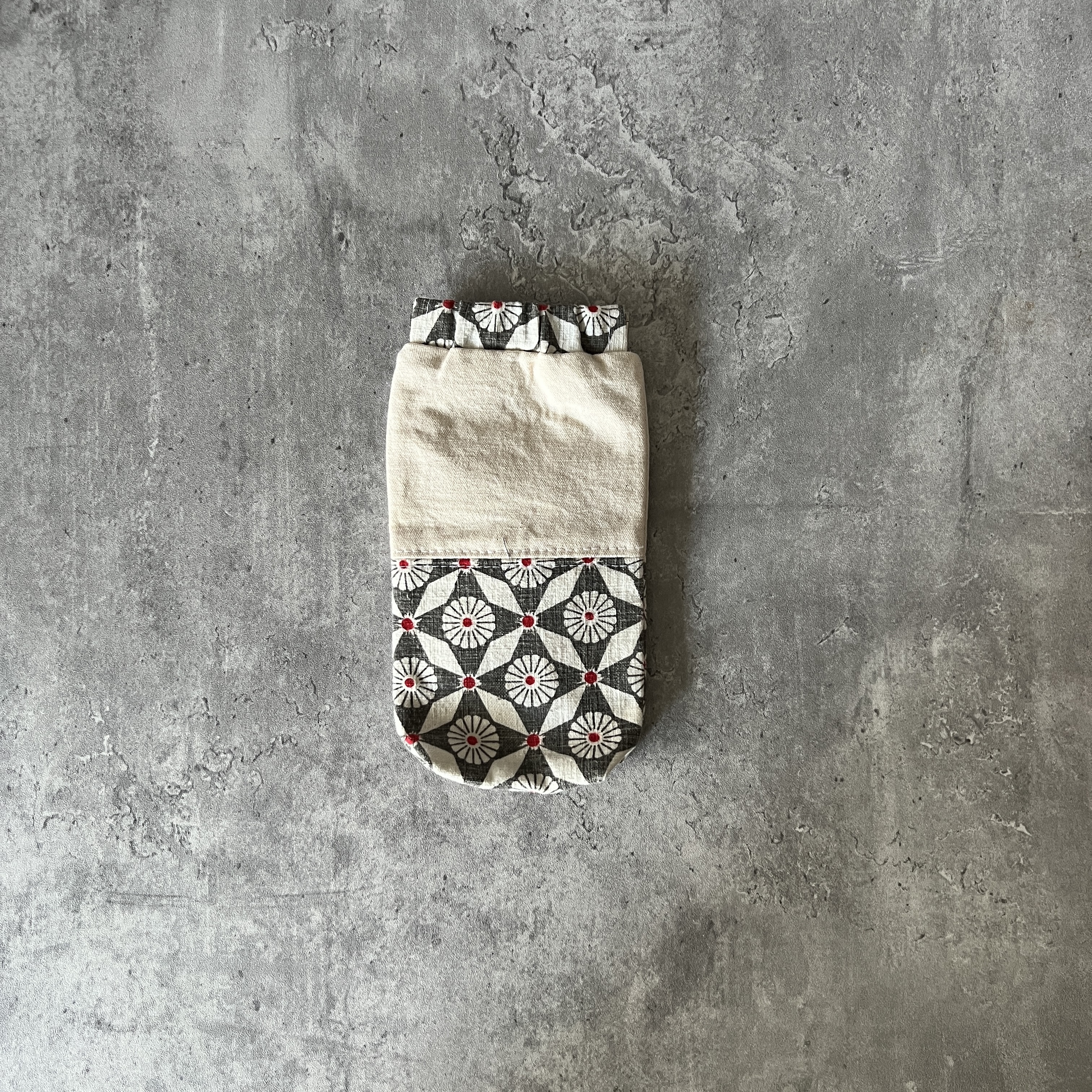 彈口快取筆袋（灰白灰）ver.2