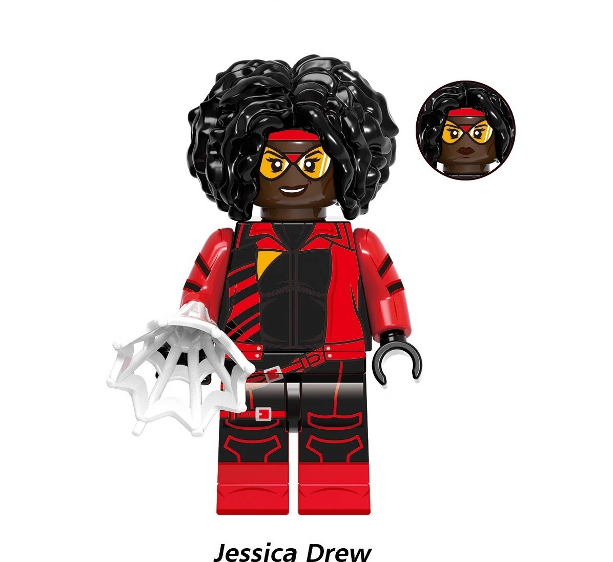 Jessica Drew Spiderman Marvel Minifigs Fit Lego GH0187