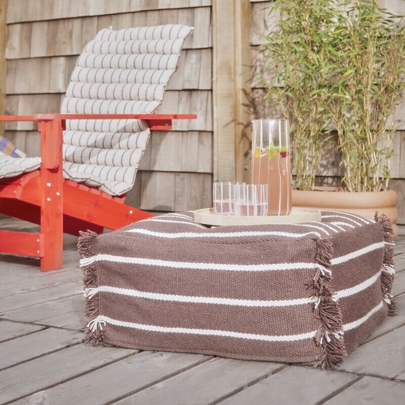 OYOY Lina零碳系列 - 方形座墊 / 巧克色