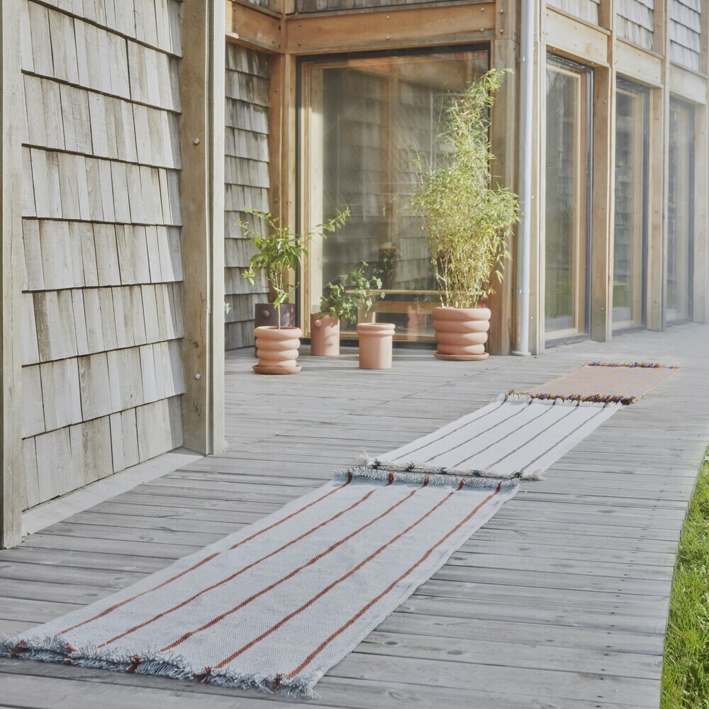 OYOY Lina 零碳系列 - 長地墊 / 茶棕色