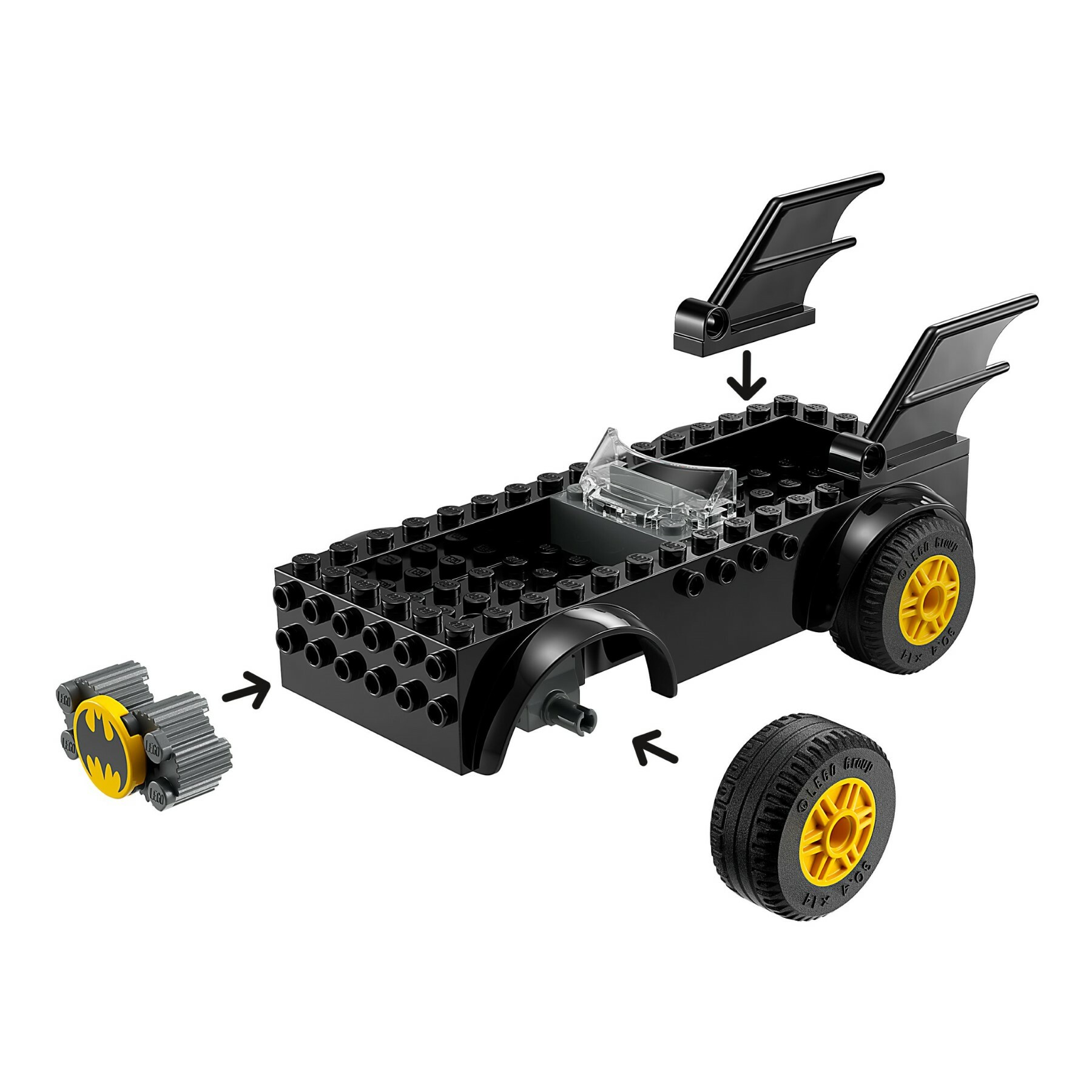 76264 - Batmobile™ Pursuit: Batman™ vs. The Joker™