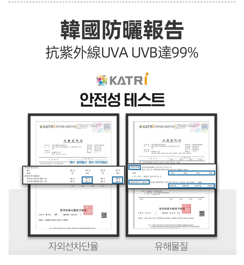 韓國設計製造,加大遮耳型面罩,提供戶外活動全方位防曬。