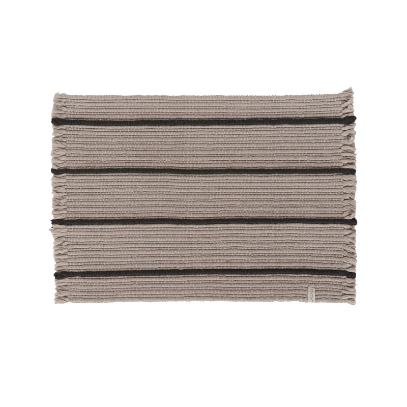 OYOY Putki 環保系列 - 矩形地墊 / 茶棕色