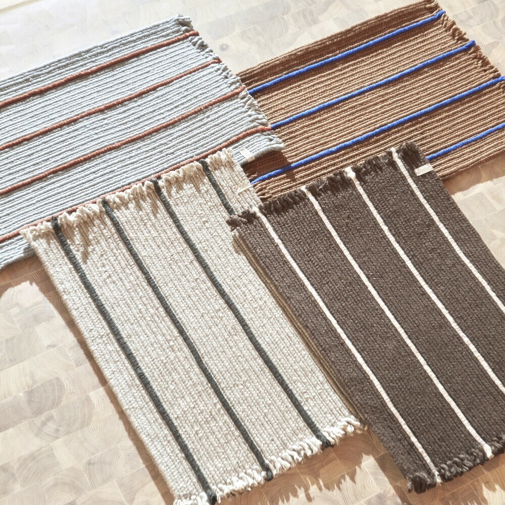 OYOY Putki 環保系列 - 矩形地墊 / 巧克色