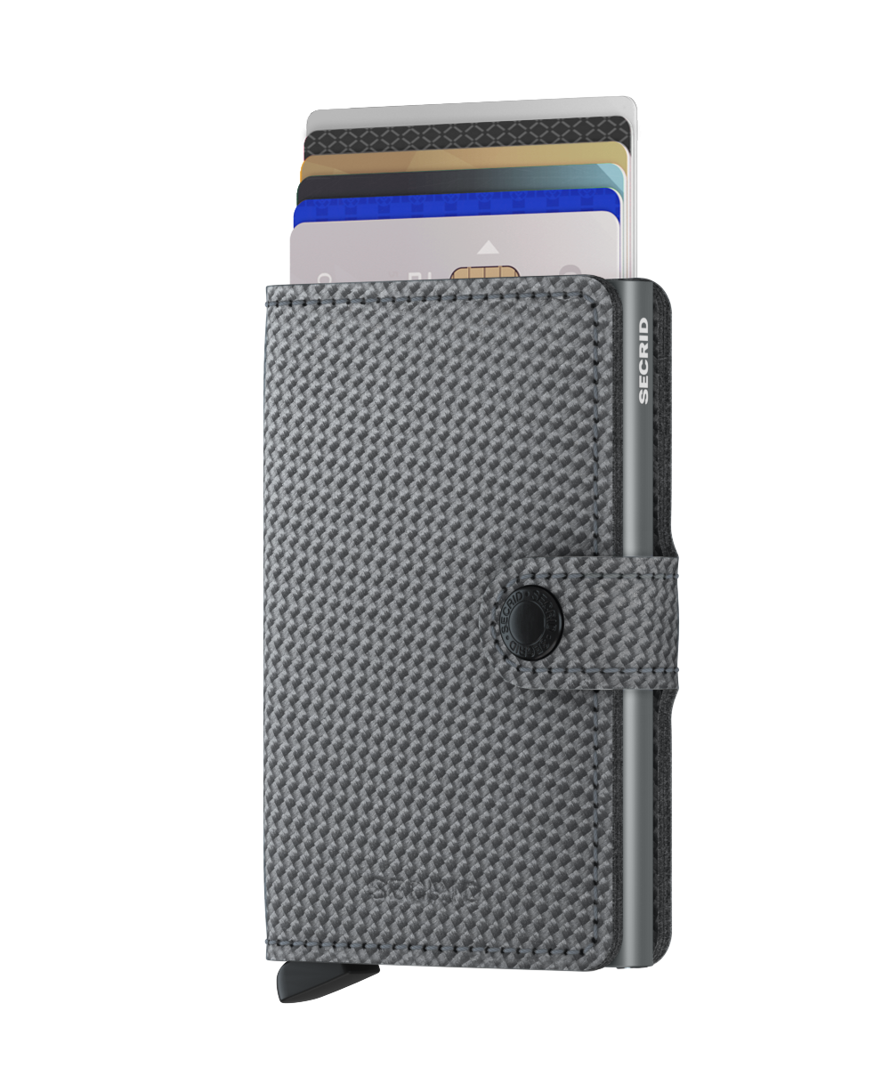 SECRID | Mini-wallet Carbon Cool Grey - MCa-cool grey