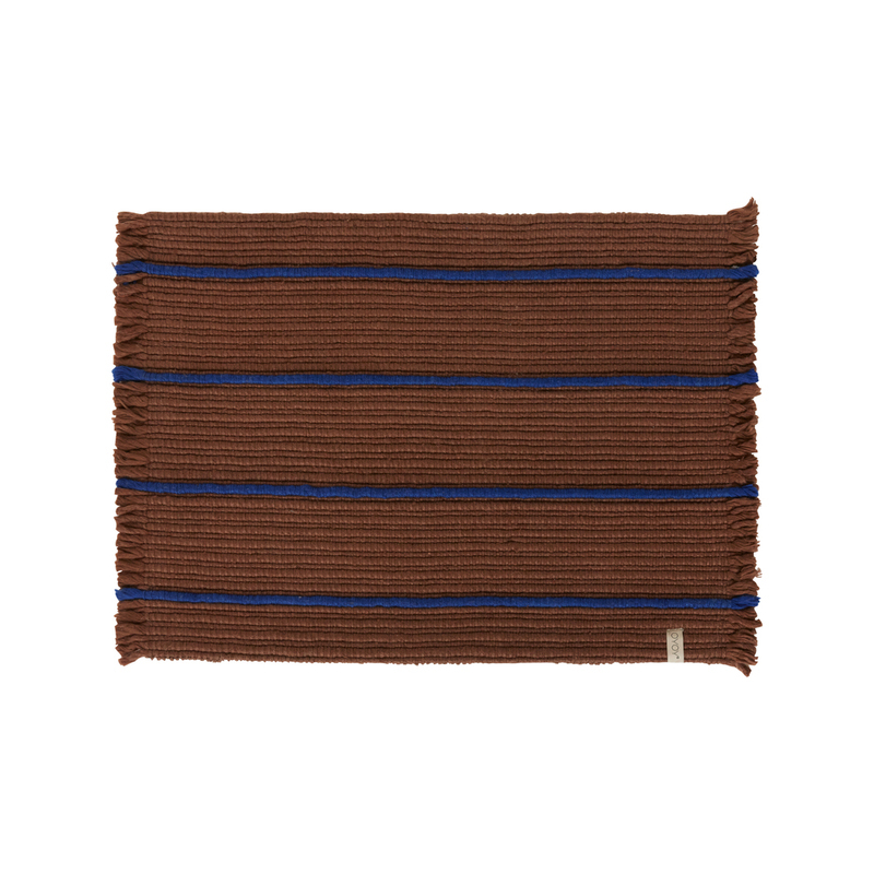 OYOY Putki 環保系列 - 矩形地墊 / 焦糖棕
