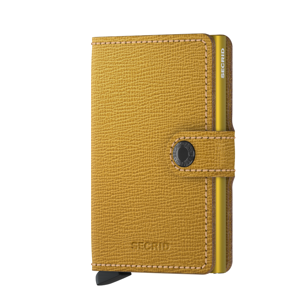 SECIRD | Mini-wallet Crisple Ochre - MC-ochre