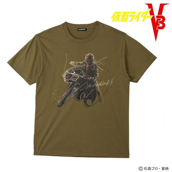 Pbandai 預訂2023/8月 東映ヒーロー 仮面ライダーV3 Tee