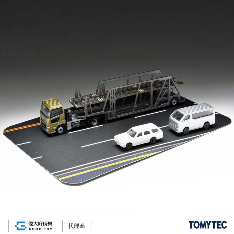 TOMYTEC 327622 拖車系列 UD Quon汽車運輸拖車 (B)