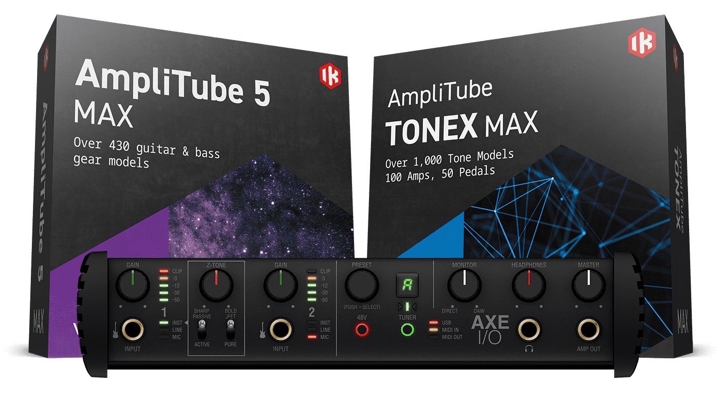 IK Multimedia AXE I/O 錄音介面多功能控制器音效卡