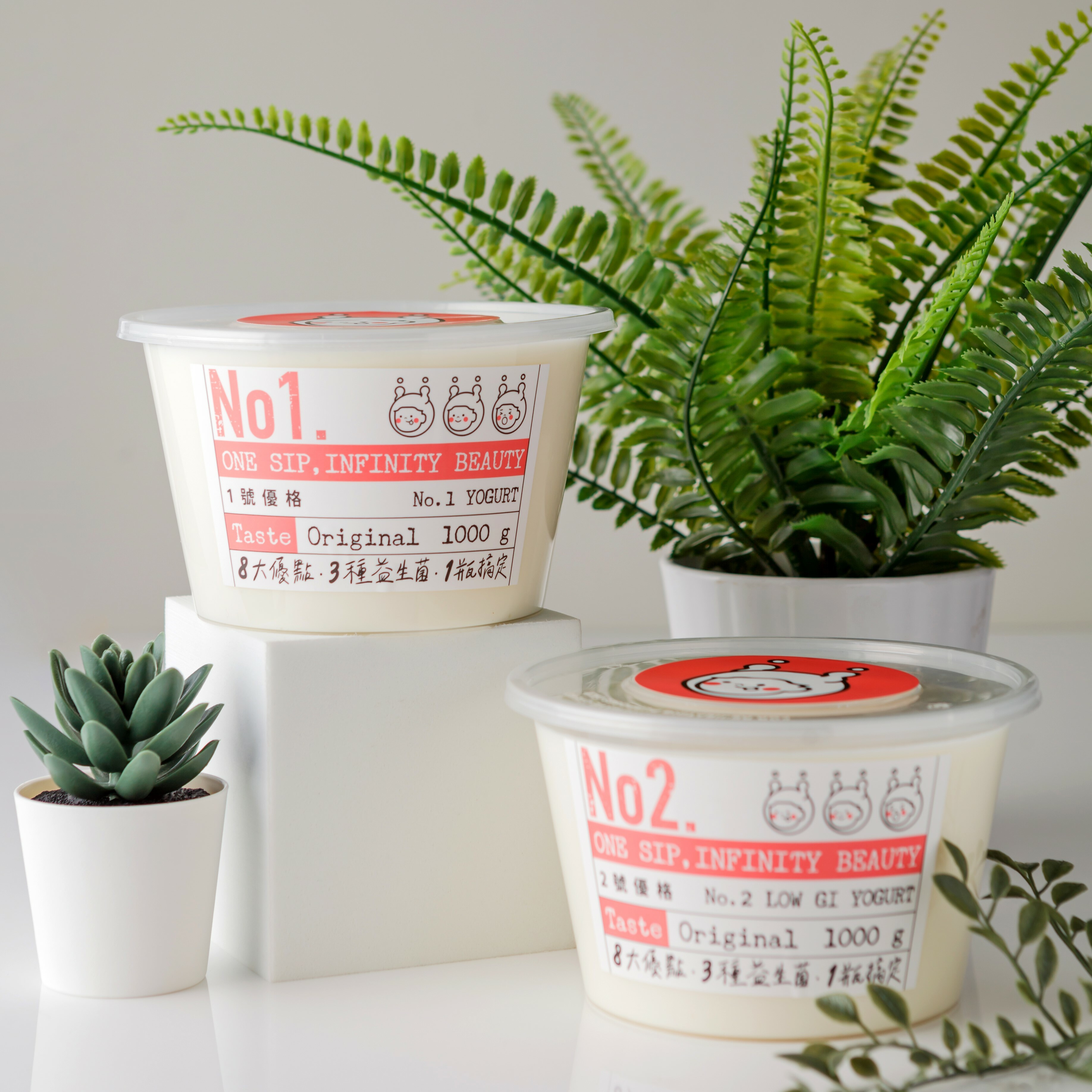 【圓石】家庭號優格1000g