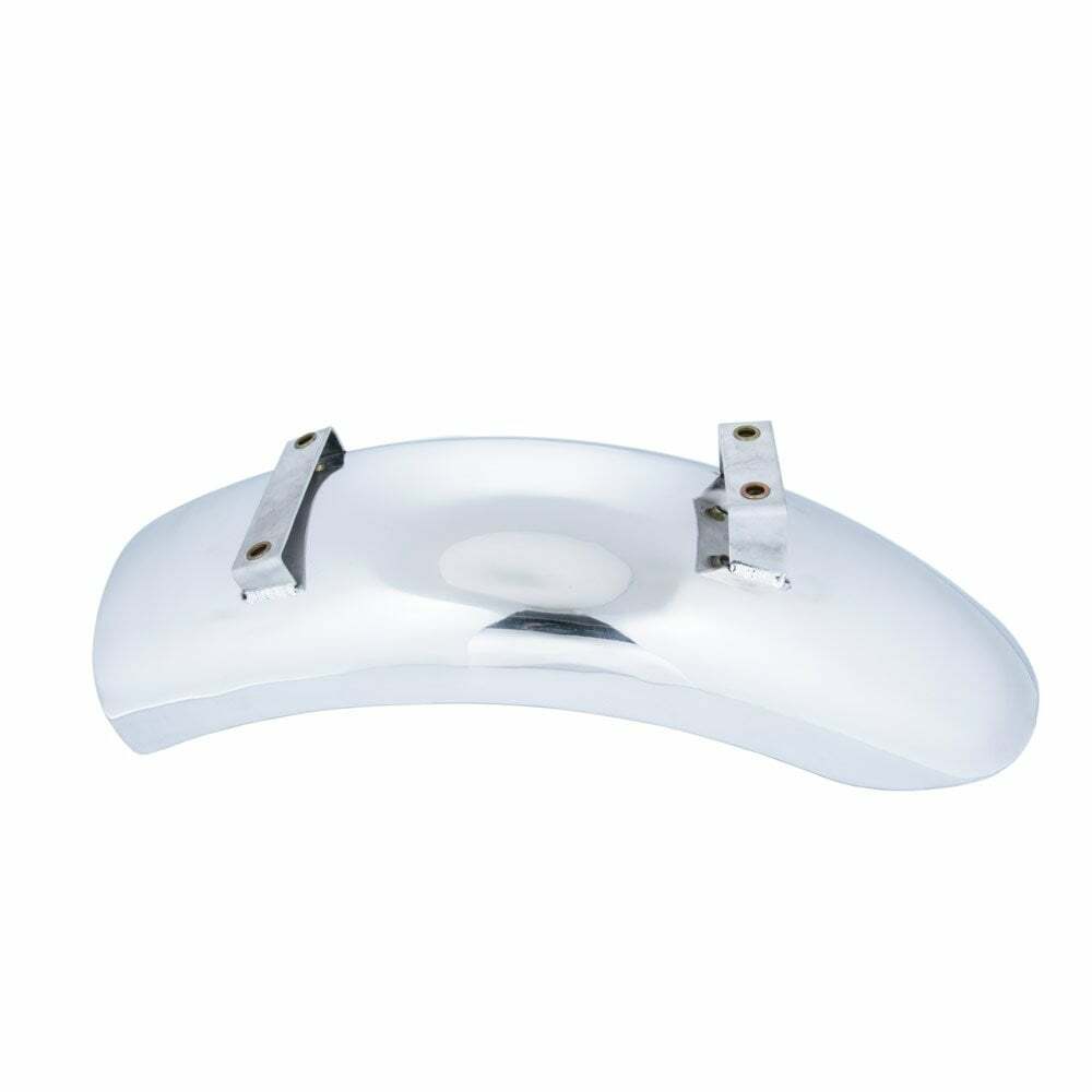 Motone 氣冷凱旋專用 後土除 570mm 長款 拋光銀 (無鑽孔)