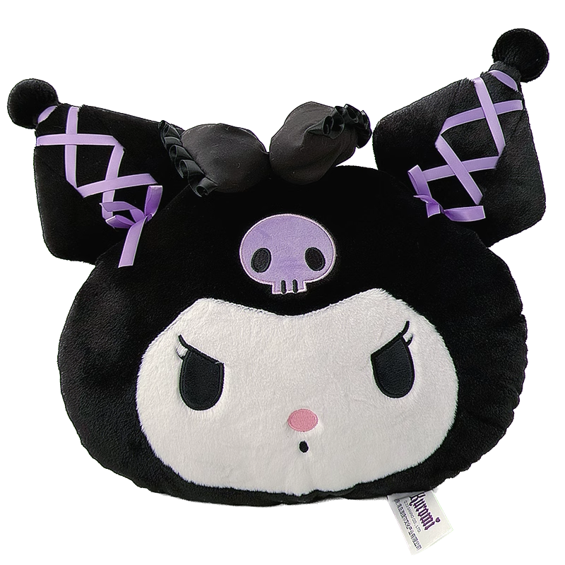 Kuromi - 酷洛米蝴蝶結抱枕 35cm