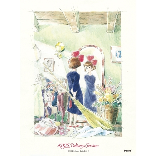 150片小拼圖(附框架) 魔女宅急便 琪琪的房間