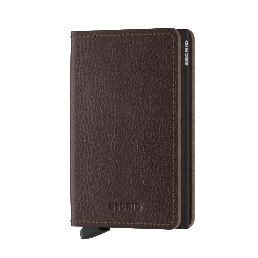 SECRID | Slim-wallet Veg Espresso Brown