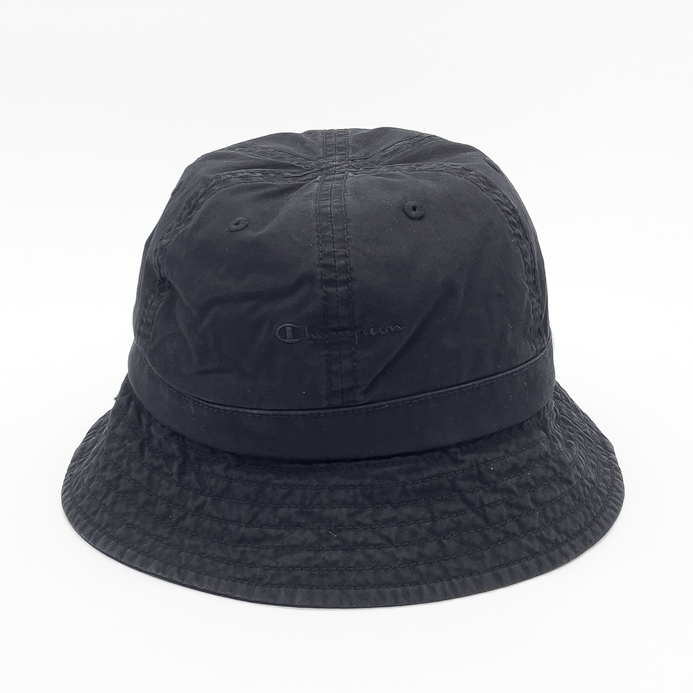 中性-HY戶外風水洗復古漁夫帽-黑色（187-0092-BLACK）