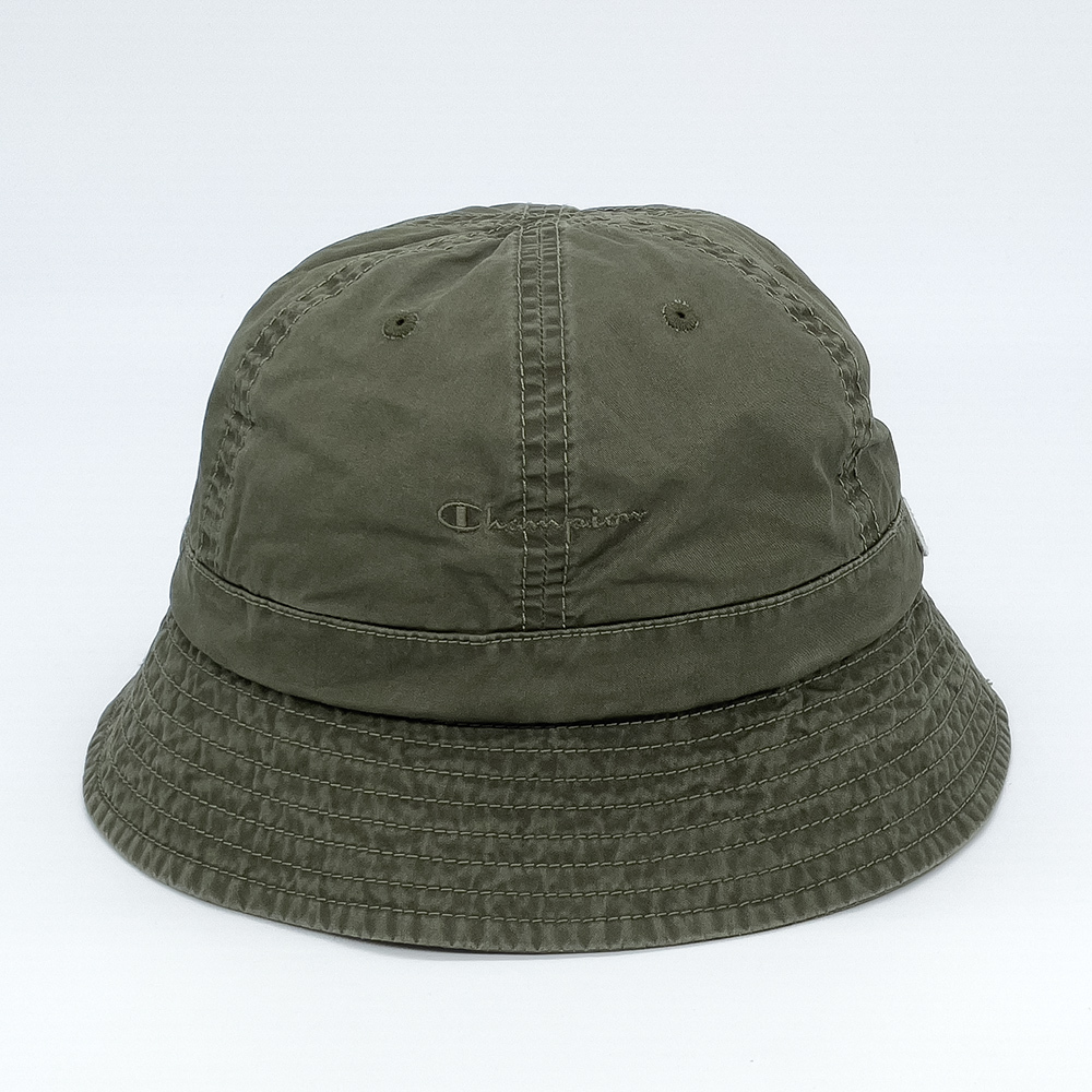中性-戶外風水洗復古漁夫帽-橄欖綠色（187-0092-KHAKI）
