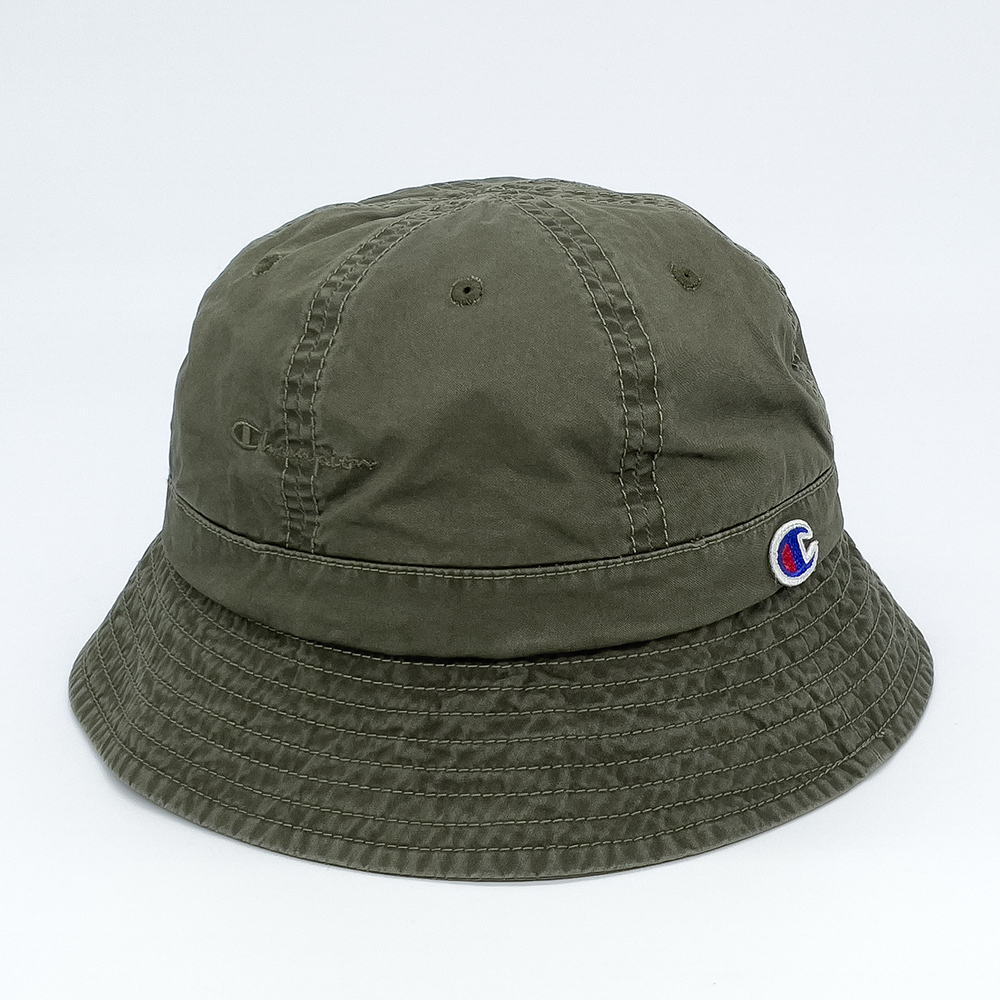 中性-戶外風水洗復古漁夫帽-橄欖綠色（187-0092-KHAKI）