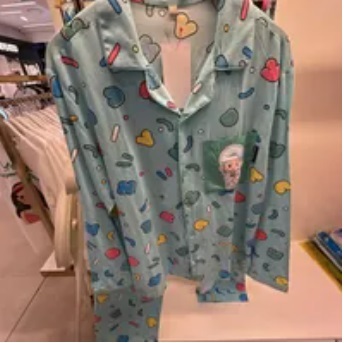 [S] SPAO NCT DREAM SLEEPWEAR,LIGHT BLUE, SPPPD23U085-1090 (SSP38)