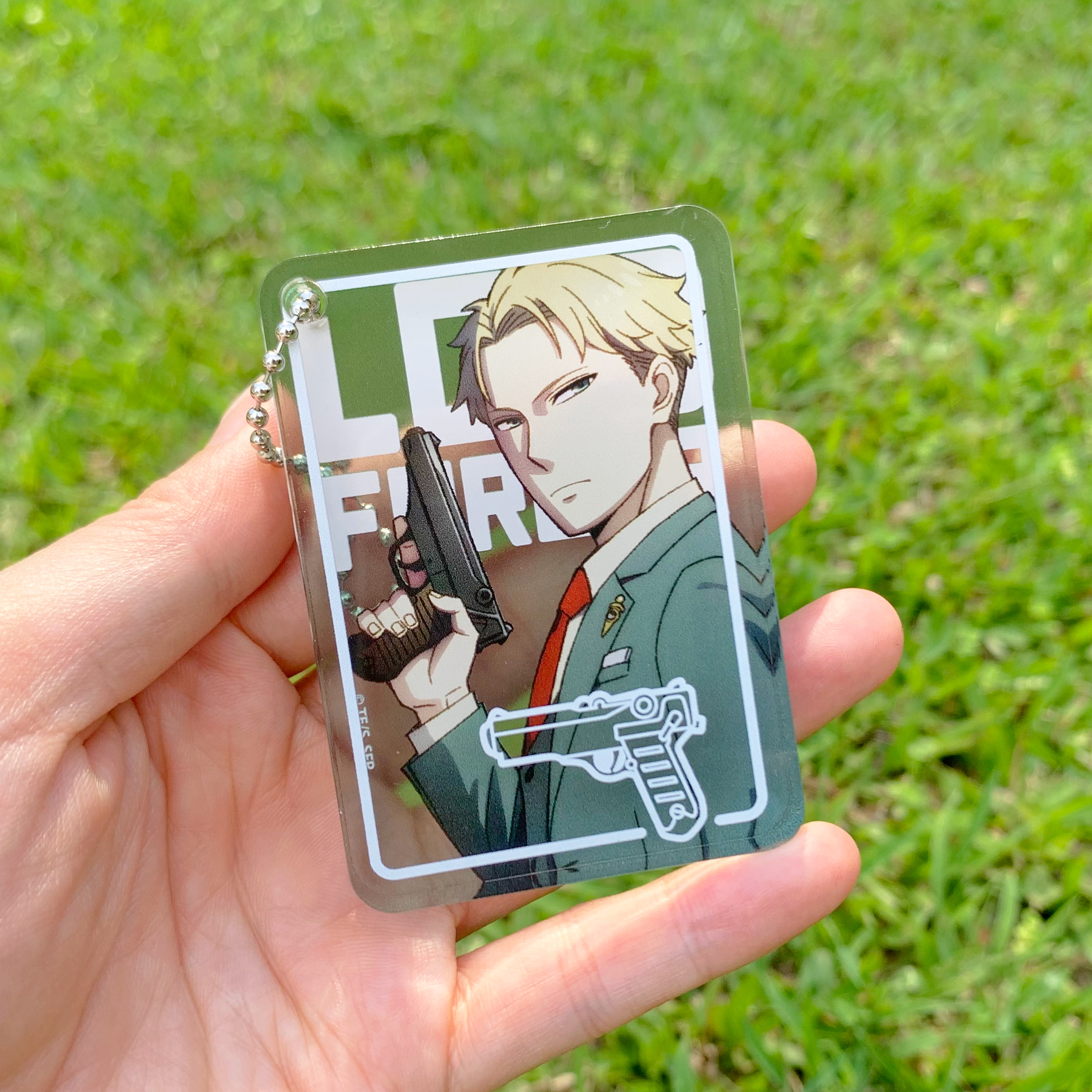 間諜家家酒-壓克力磚吊飾-洛伊德