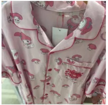 [S] SPAO PRNITED SANRIO FRIENDS PAJAMAS,LIGHT PINK, SPPPD25U0426090 (SSP40)