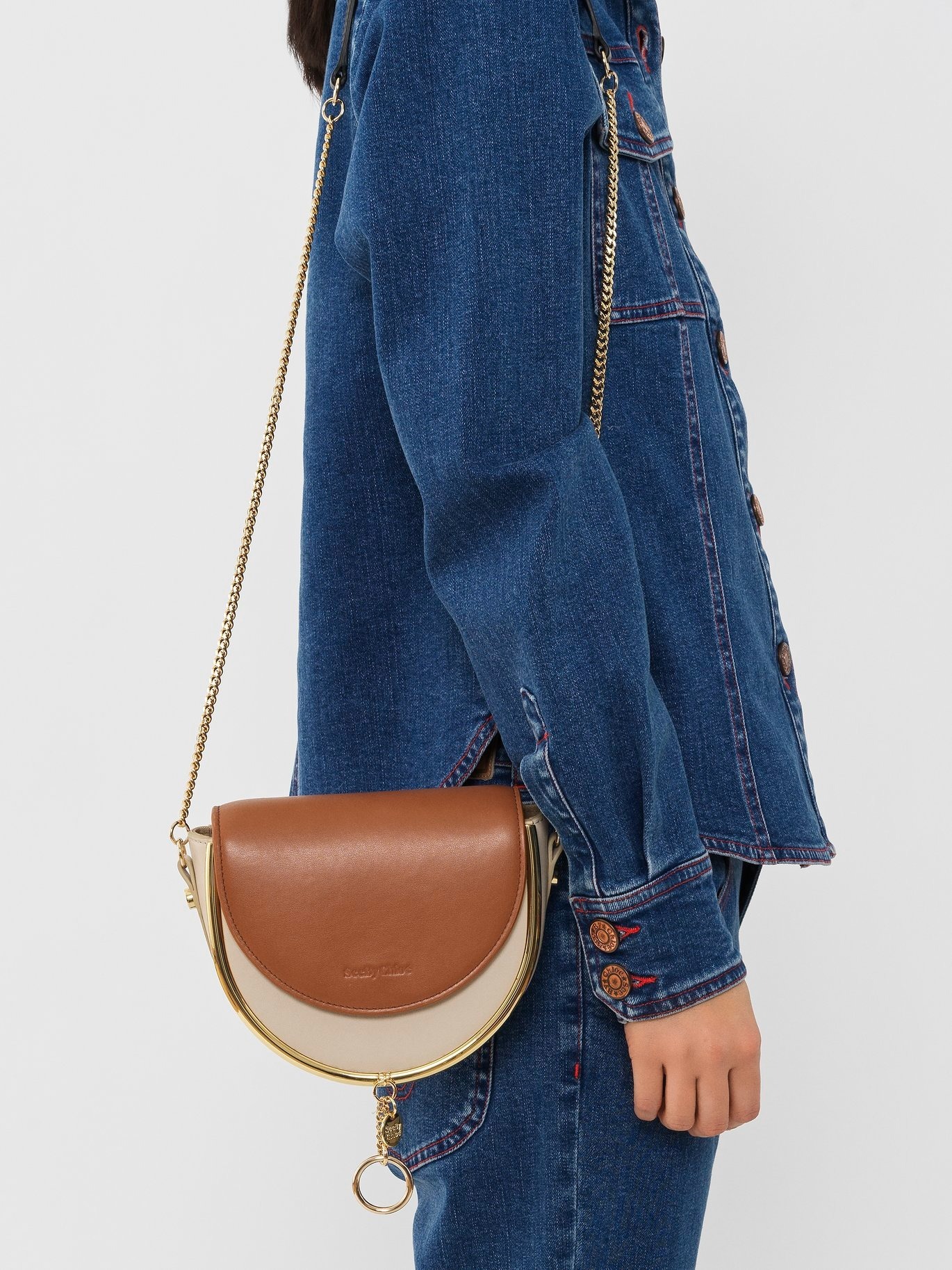 現貨｜SEE BY CHLOE Mara Evening Bag - tan