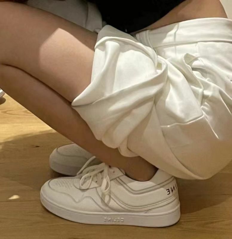 Celine 女款銀白配色球鞋 345813  544C  01SV-T