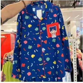 [S] SPAO CANDY SLEEPWEAR,BLUE, SPPPD23U085-0100 (SSP41)