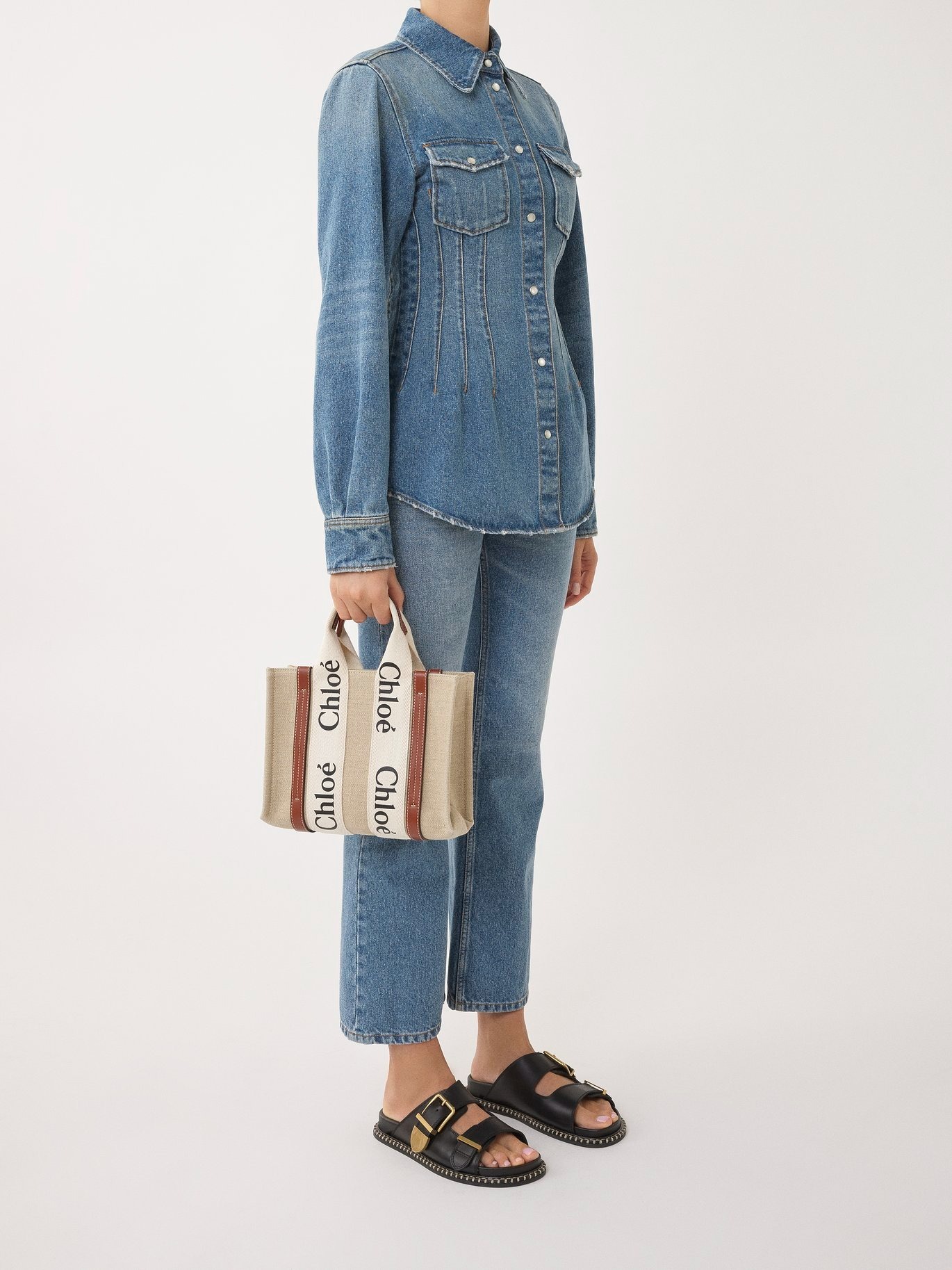 現貨｜Chloe Small Woody Tote Bag