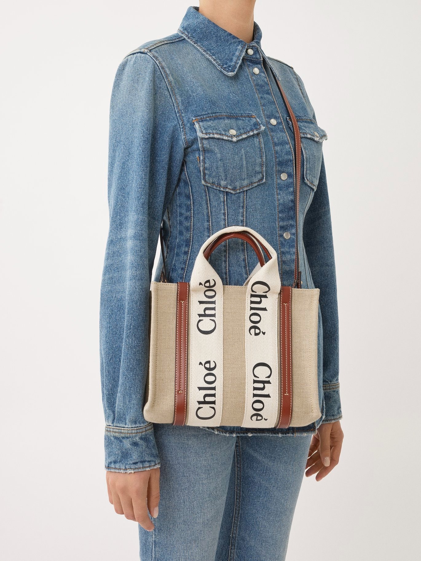 現貨｜Chloe Small Woody Tote Bag