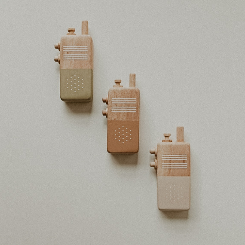 對講機 | 回收木玩