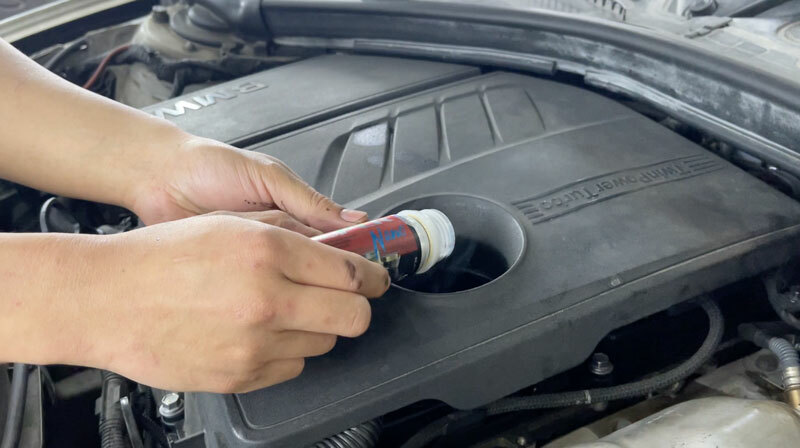 bmw 320i super nano engine restorer 引擎修復劑