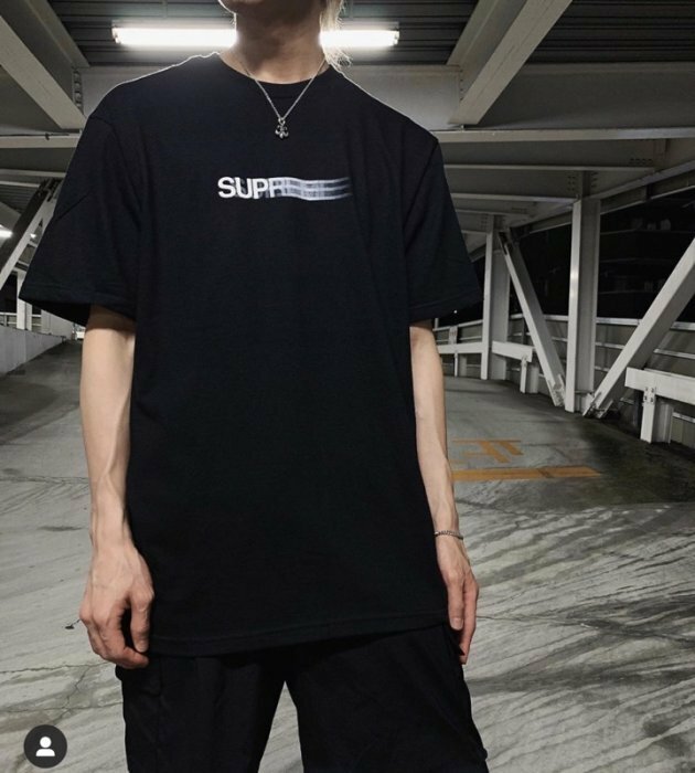 2023SS SUPREME MOTION LOGO TEE 短T 熱門款字體現貨