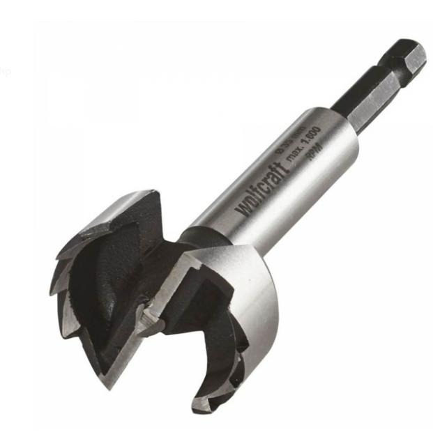 德國"WOLFCRAFT" 35mm 平底鑽(電批用)